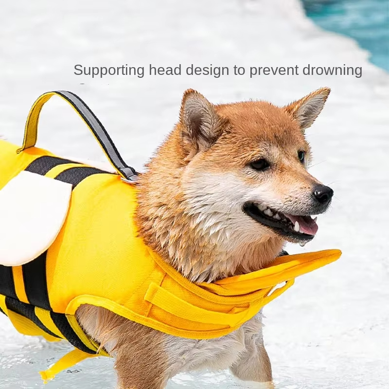 Dog Life Jacket - سترة نجاة للكلاب بتصميم النحلة، سترة
