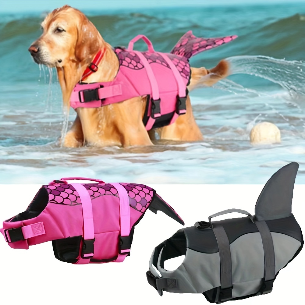 Dog Life Jacket - سترة نجاة للكلاب على شكل سمكة