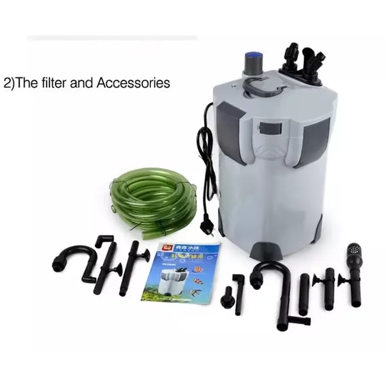 مضخة نظام الترشيح الخارجي للأح - مراجعة Fish Tank Filter Pump وسعره