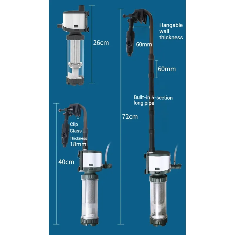 مضخة تدوير وتنقية وتأكسج الميا - مراجعة Fish Tank Filter Pump وسعره