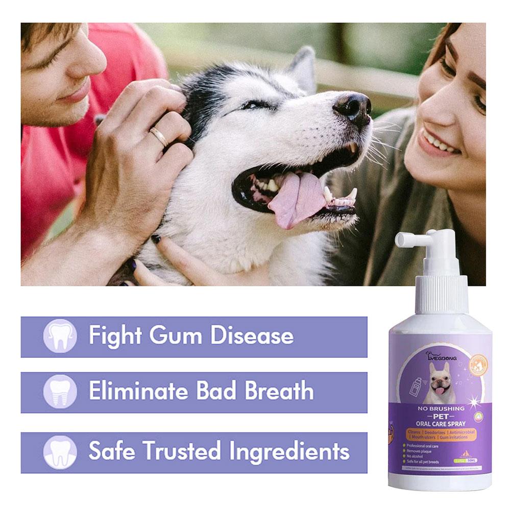بخاخ تنظيف الفم للحيوانات الأل - مراجعة Pet Supplies App وسعره