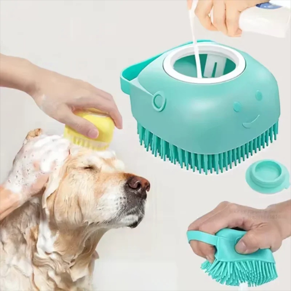 فرشاة تدليك سيليكون للحمام متع - مراجعة Pet Supplies App وسعره