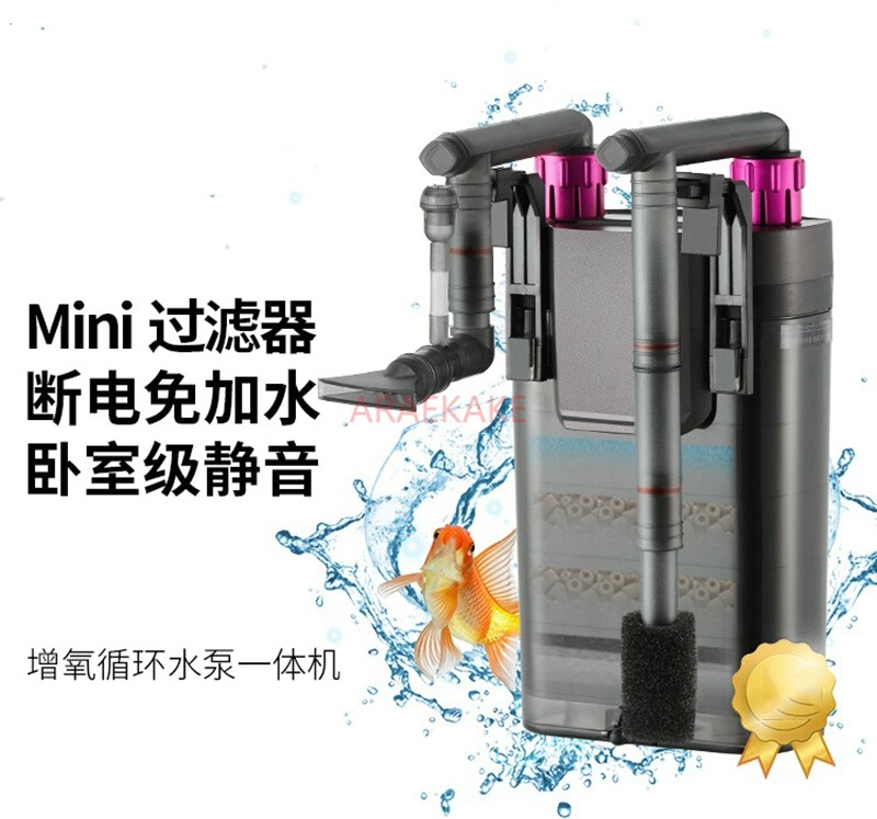 مرشح خزان الأسماك الصغيرة المن - مراجعة Fish Tank Filter Pump وسعره