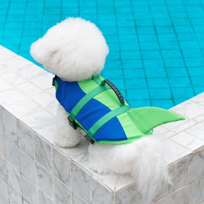 سترة نجاة للكلاب على شكل سمكة  - مراجعة Dog Life Jacket وسعره