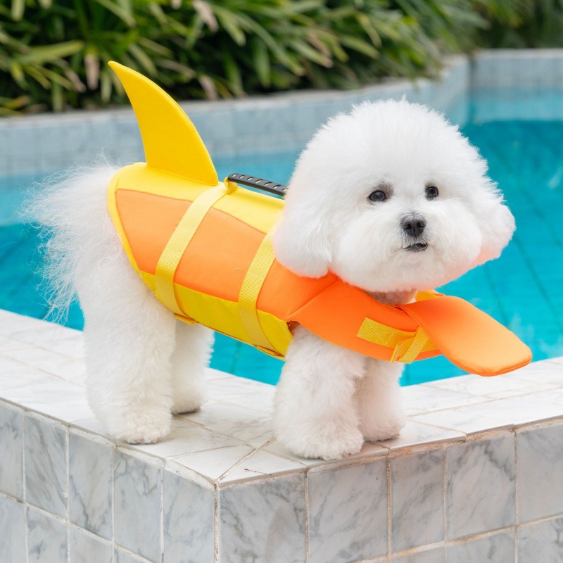 سترة نجاة للكلاب على شكل سمكة  - مراجعة Dog Life Jacket وسعره