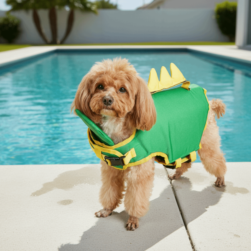 سترة نجاة قابلة للتعديل للكلاب - مراجعة Dog Life Jacket وسعره