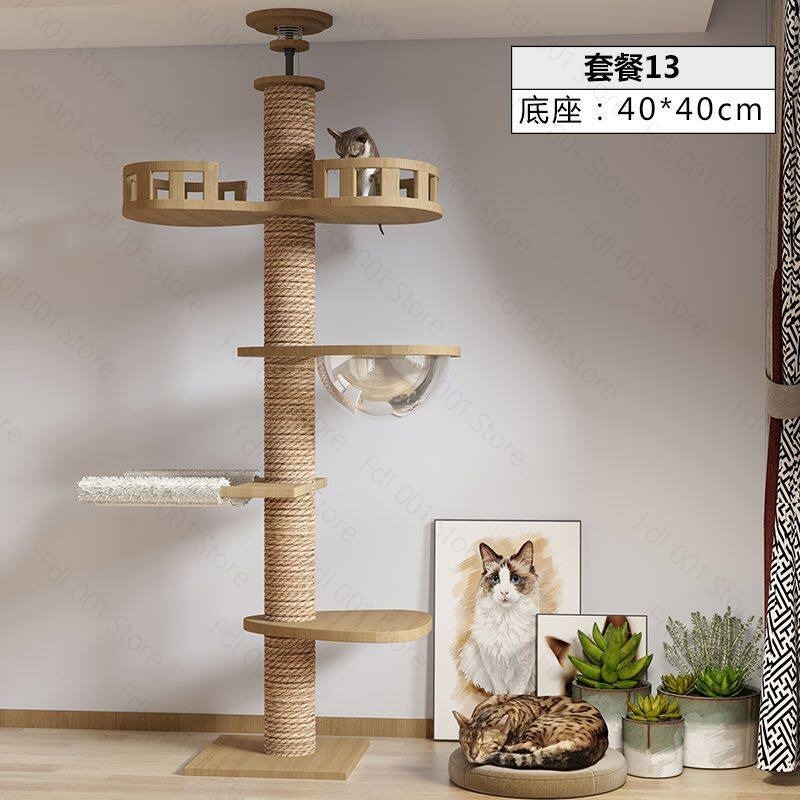 برج قطط متعدد المستويات قابل ل - مراجعة Cat Scratching Post وسعره