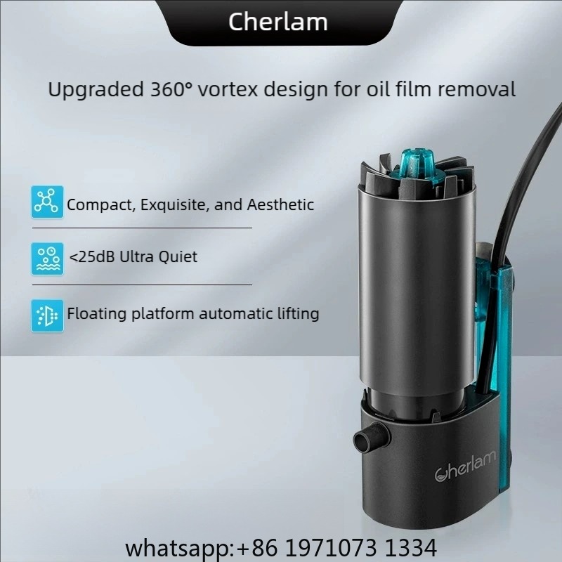 جهاز إزالة طبقة الزيت الكهربائ - مراجعة Fish Tank Filter Pump وسعره